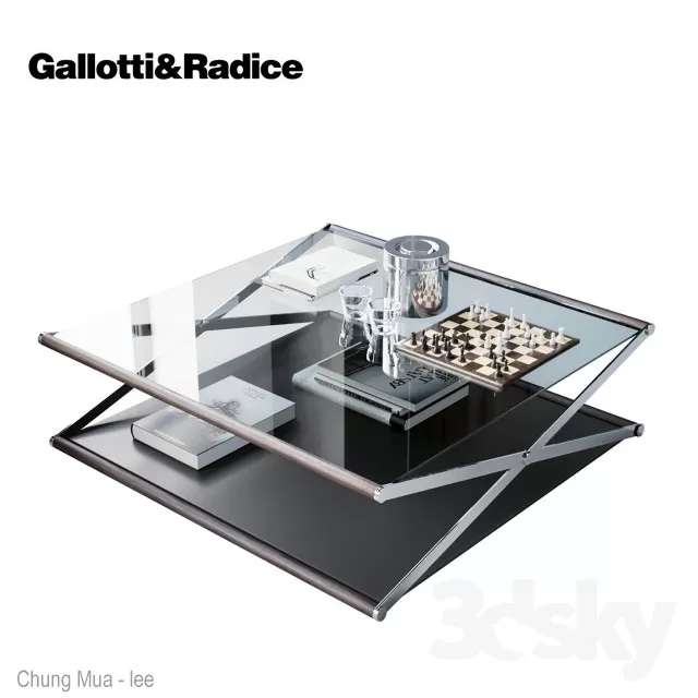 DECOR HELPER – LIVINGROOM – TEA TABLE 3D MODELS – 133