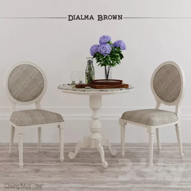 DECOR HELPER – LIVINGROOM – TEA TABLE 3D MODELS – 135