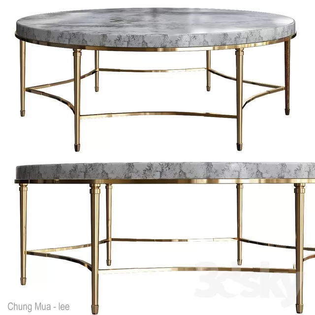 DECOR HELPER – LIVINGROOM – TEA TABLE 3D MODELS – 159