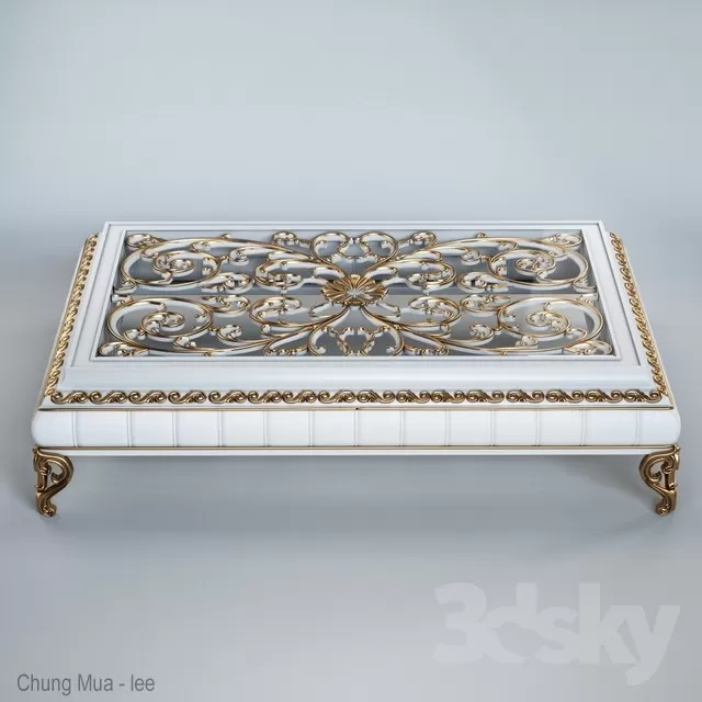 DECOR HELPER – LIVINGROOM – TEA TABLE 3D MODELS – 165