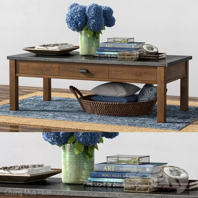 DECOR HELPER – LIVINGROOM – TEA TABLE 3D MODELS – 202