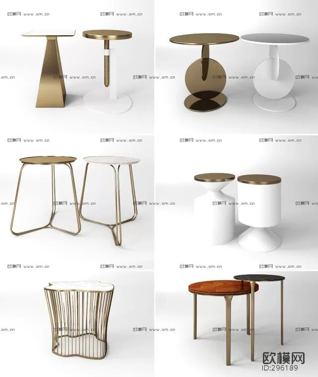 DECOR HELPER – LIVINGROOM – TEA TABLE 3D MODELS – 32