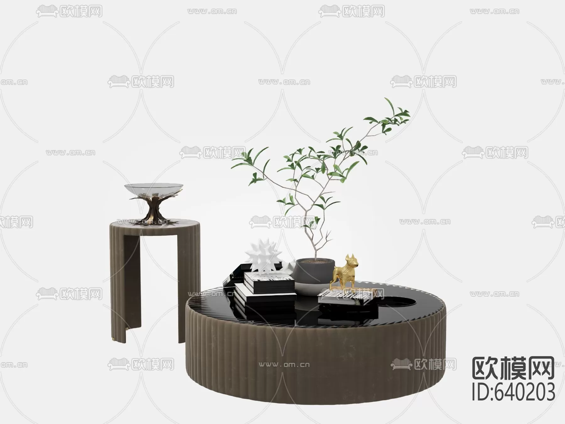 DECOR HELPER – LIVINGROOM – TEA TABLE 3D MODELS – 42