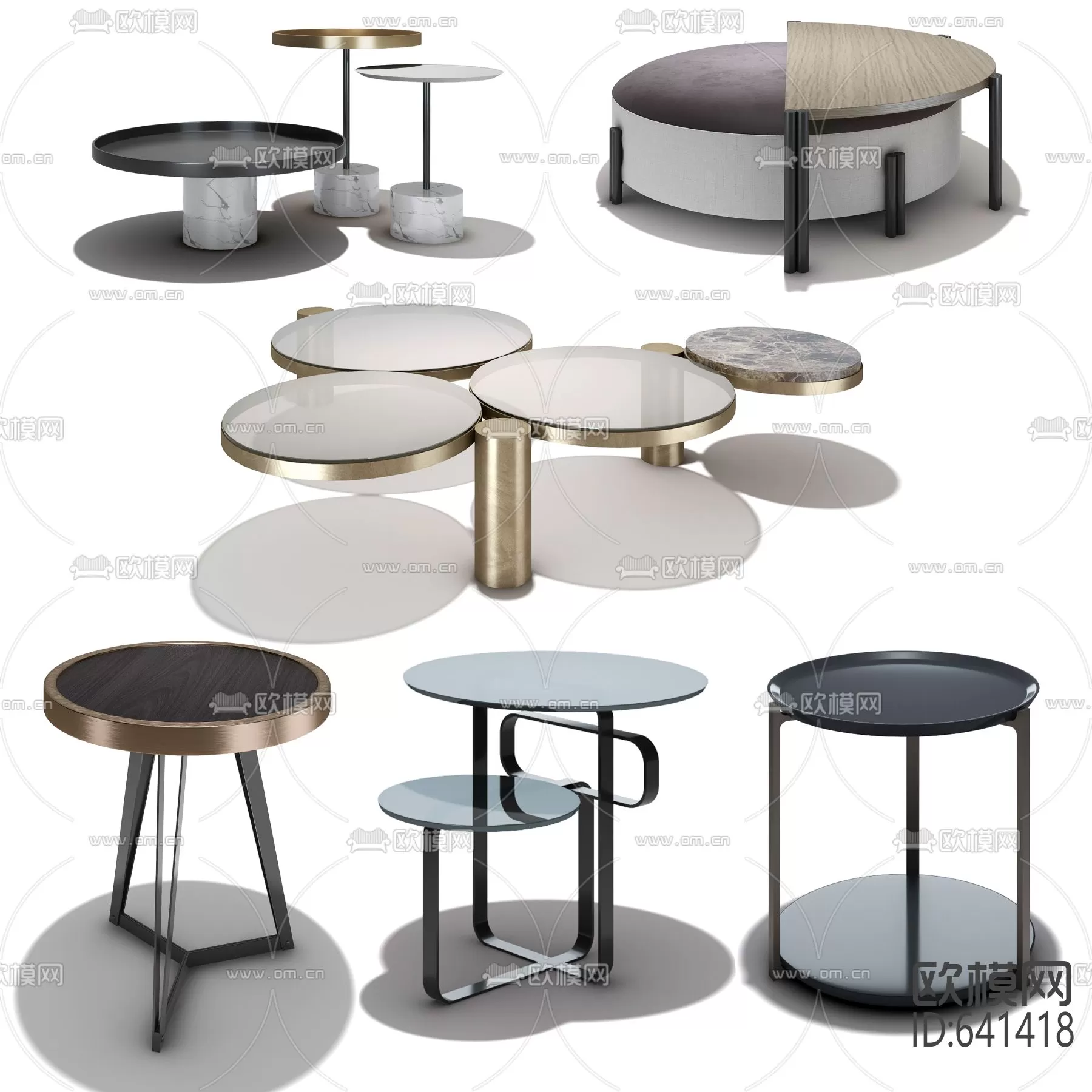 DECOR HELPER – LIVINGROOM – TEA TABLE 3D MODELS – 43