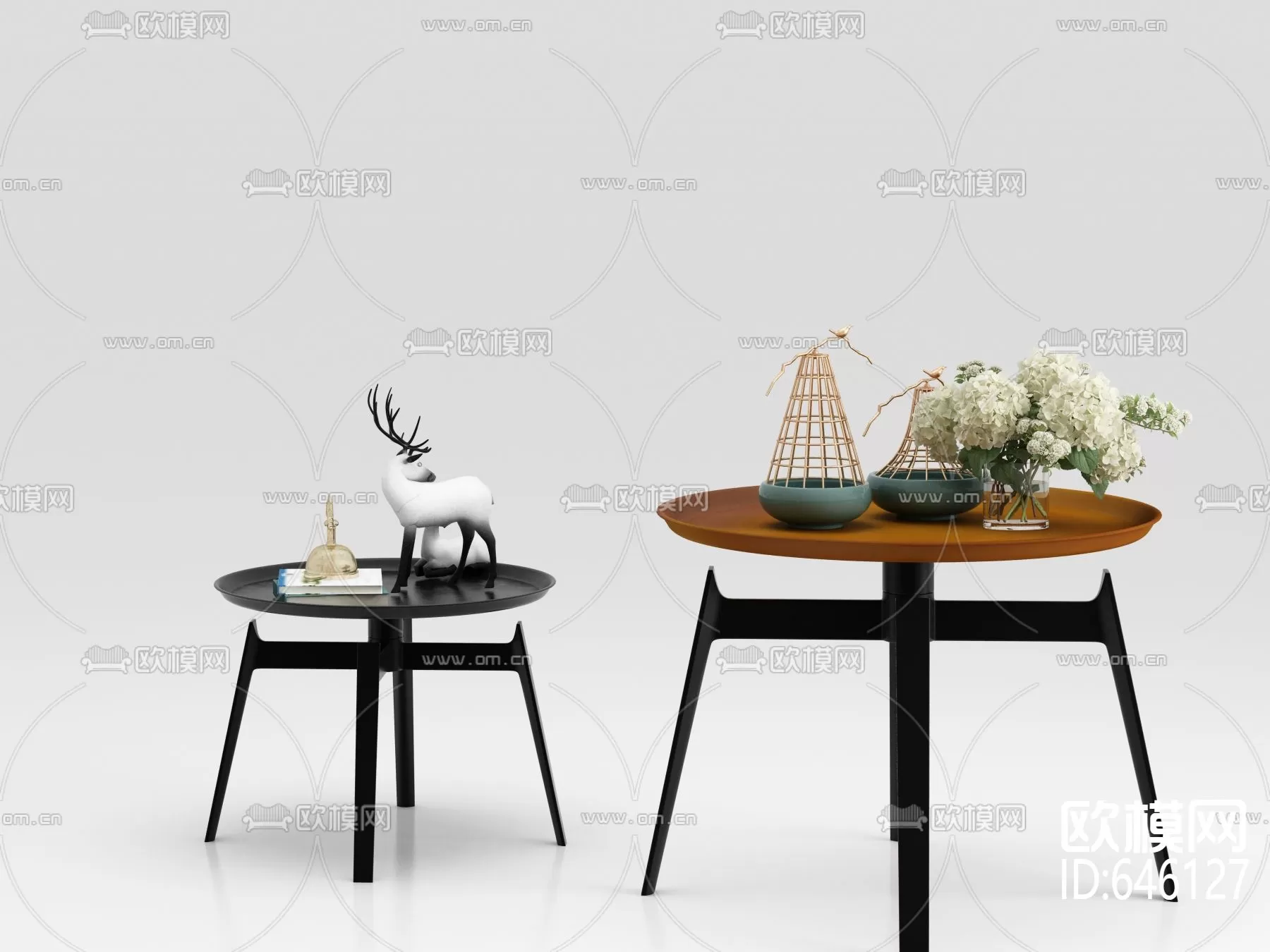 DECOR HELPER – LIVINGROOM – TEA TABLE 3D MODELS – 47