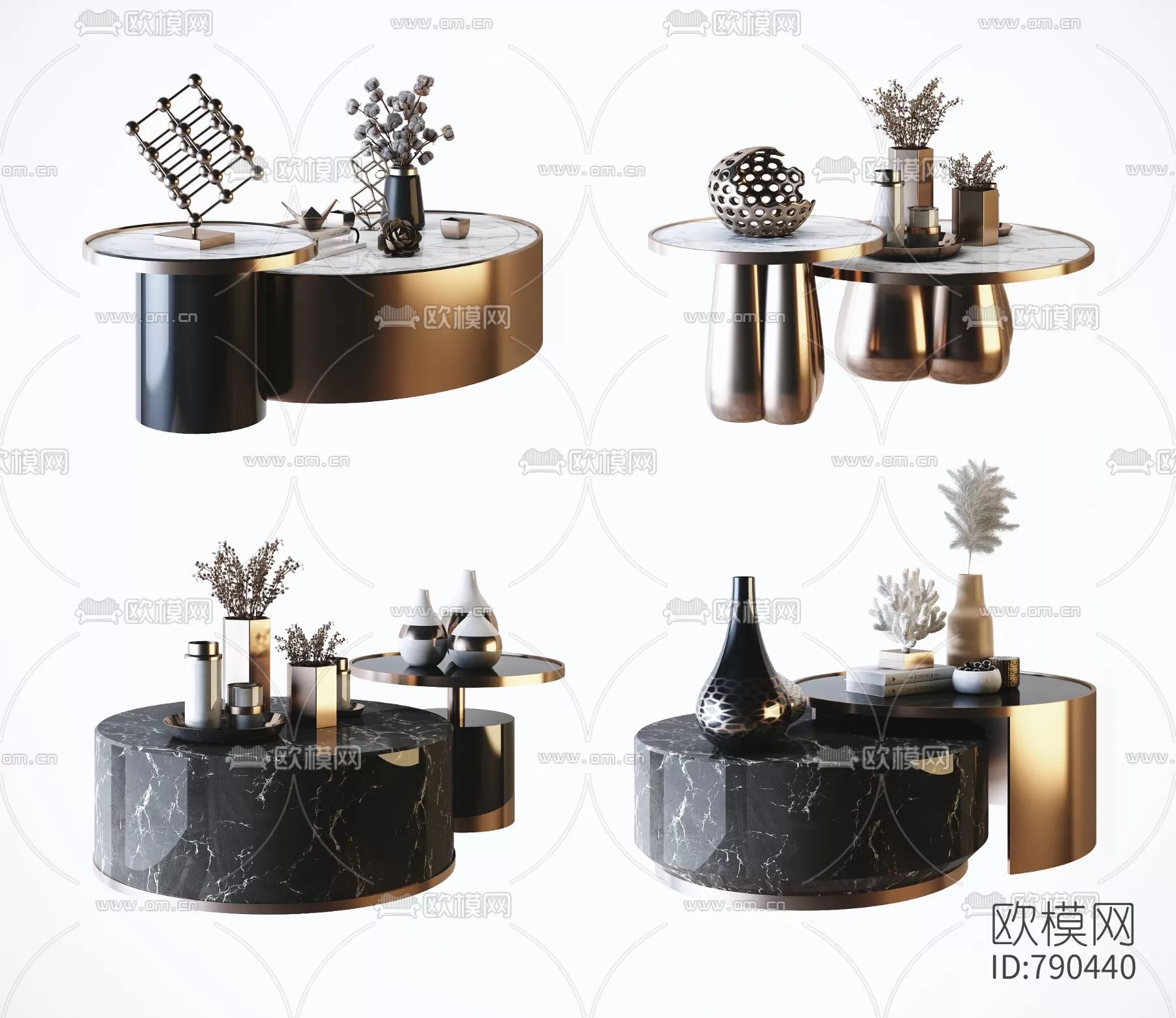 DECOR HELPER – LIVINGROOM – TEA TABLE 3D MODELS – 64