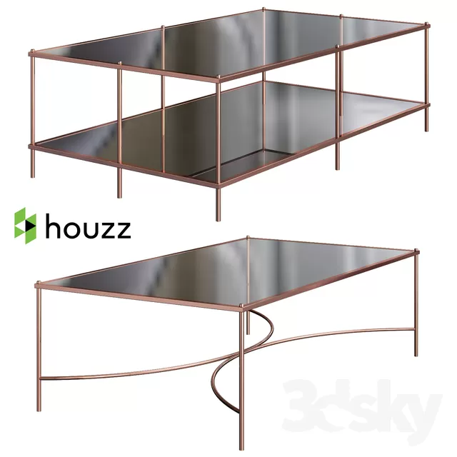 DECOR HELPER – LIVINGROOM – TEA TABLE 3D MODELS – 8