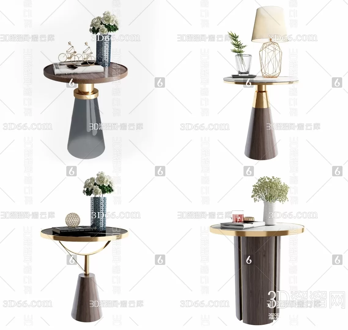 DECOR HELPER – LIVINGROOM – TEA TABLE 3D MODELS – 78