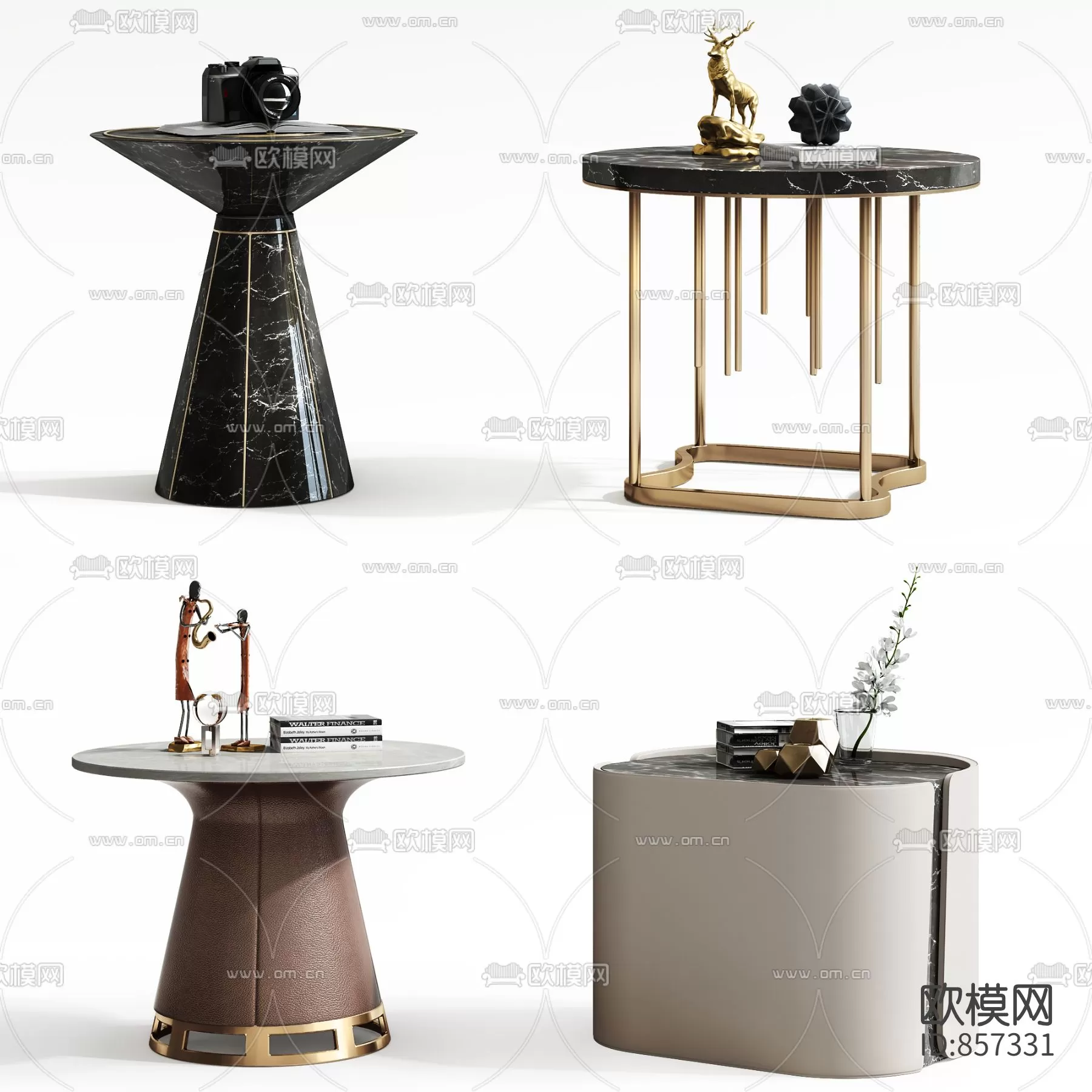 DECOR HELPER – LIVINGROOM – TEA TABLE 3D MODELS – 81