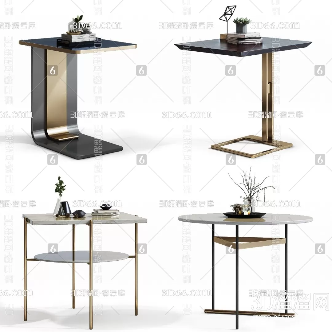 DECOR HELPER – LIVINGROOM – TEA TABLE 3D MODELS – 85