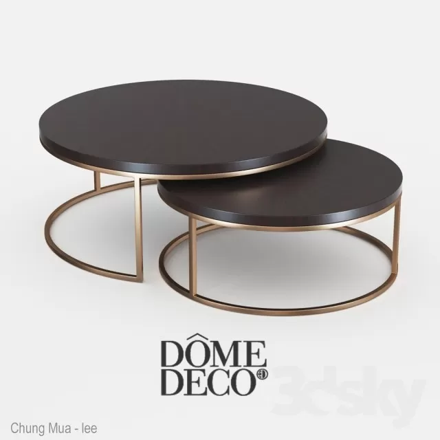 DECOR HELPER – LIVINGROOM – TEA TABLE 3D MODELS – 95