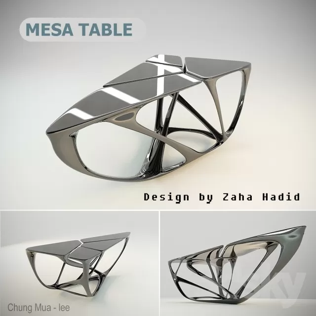 DECOR HELPER – LIVINGROOM – TEA TABLE 3D MODELS – 99