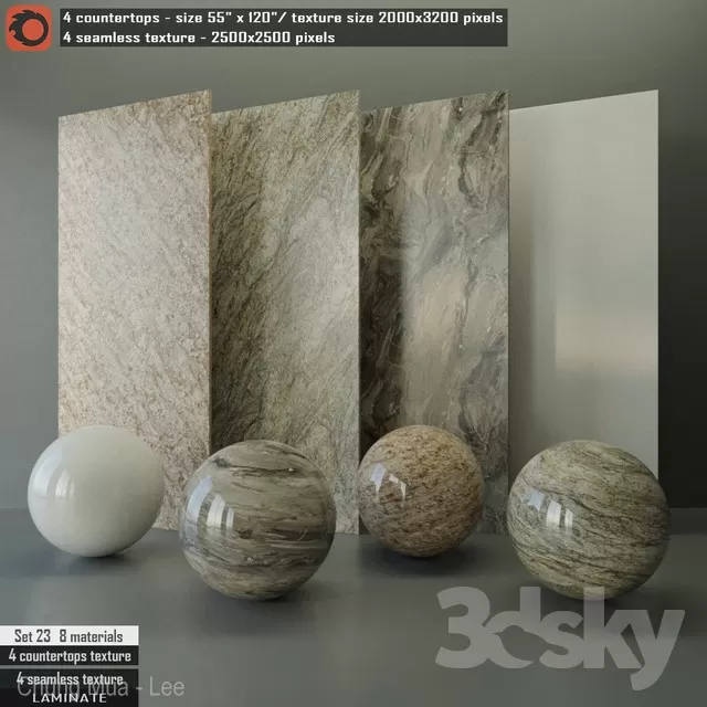 DECOR HELPER – MATERIAL 3D MODELS – 4