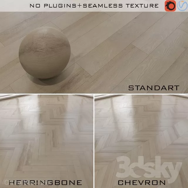 MATERIAL - FLOOR - WOOD 3D MODELS