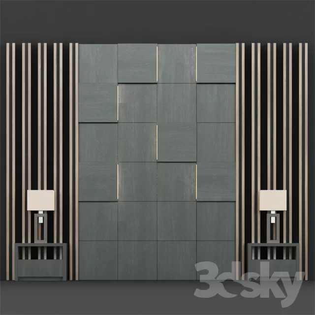 DECOR HELPER – MATERIAL – WALL 3D MODELS – 13