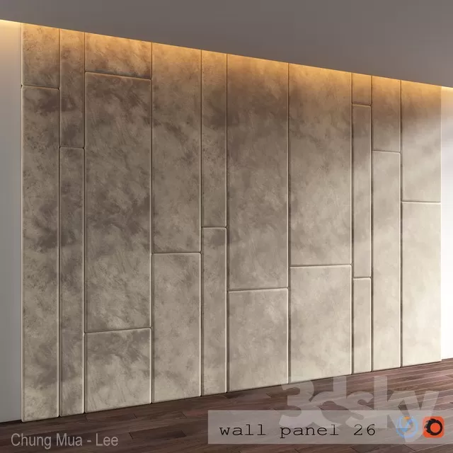 DECOR HELPER – MATERIAL – WALL 3D MODELS – 23