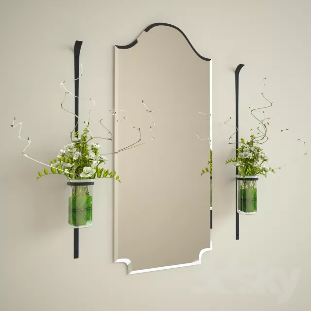 DECORATION – MIRROR 3D MODELS – 026