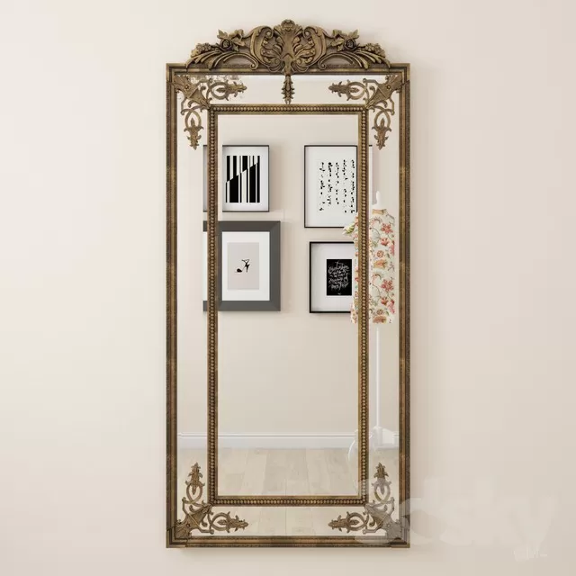 DECORATION – MIRROR 3D MODELS – 031