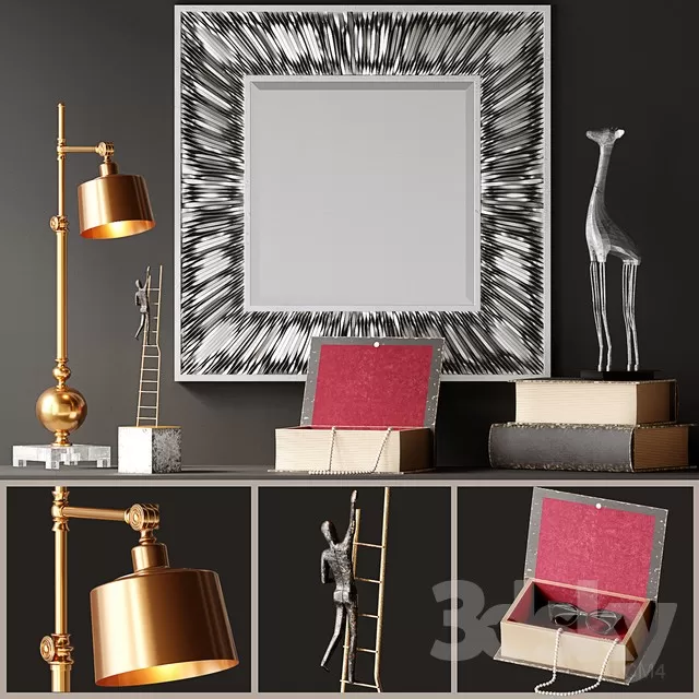 DECORATION – MIRROR 3D MODELS – 033