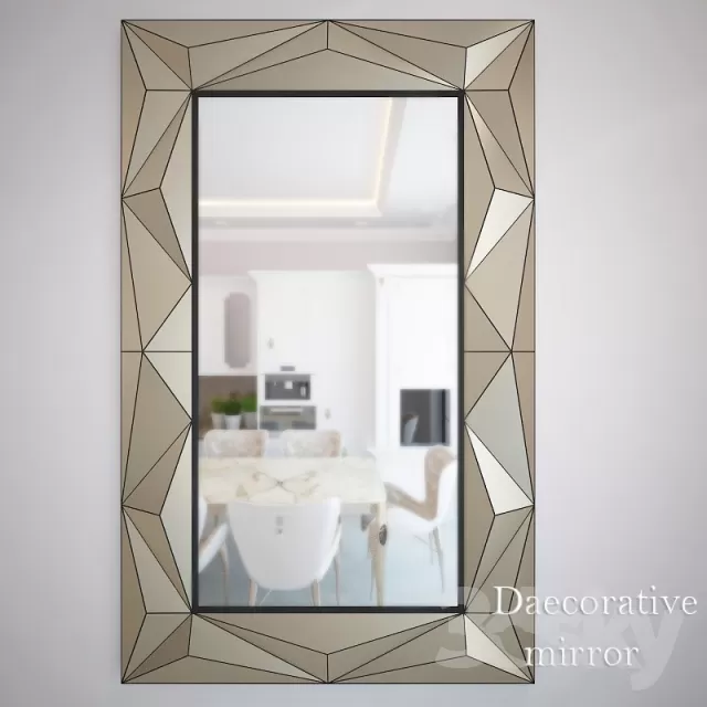 DECORATION – MIRROR 3D MODELS – 035