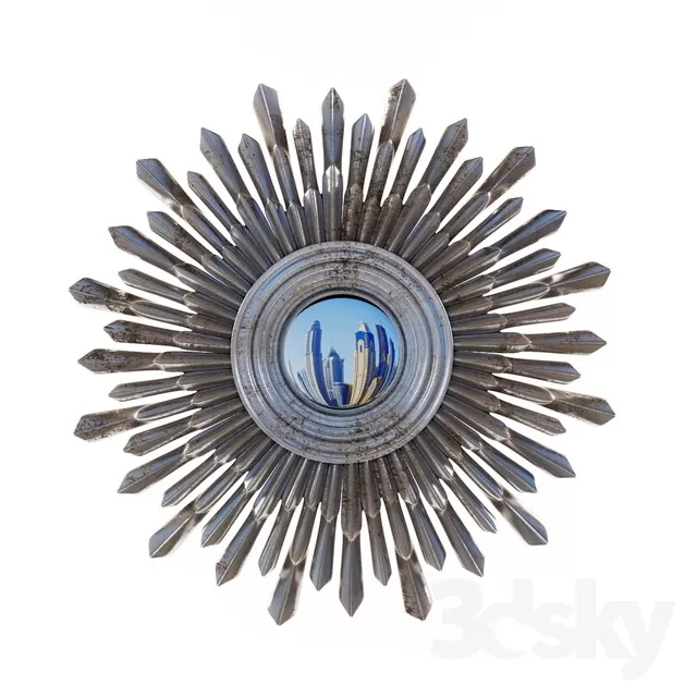 DECORATION – MIRROR 3D MODELS – 036