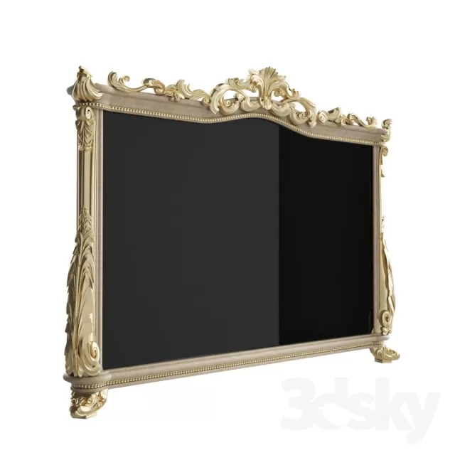 DECORATION – MIRROR 3D MODELS – 046