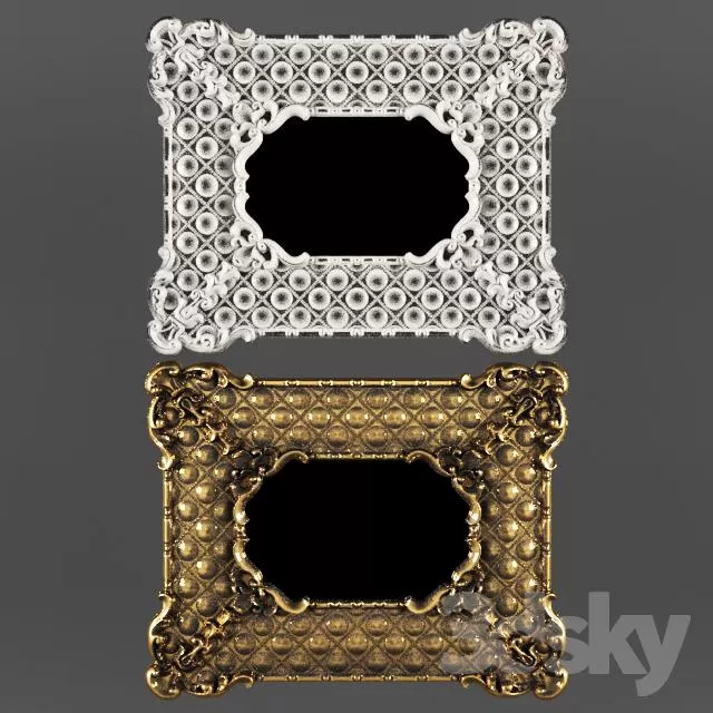 DECORATION – MIRROR 3D MODELS – 048