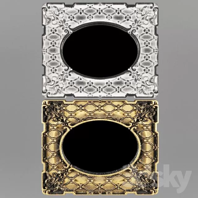 DECORATION – MIRROR 3D MODELS – 049