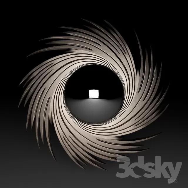 DECORATION – MIRROR 3D MODELS – 059