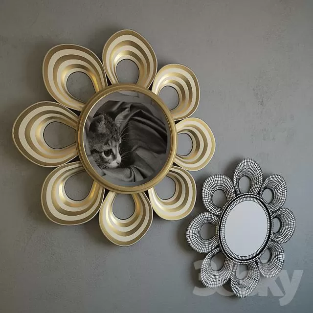 DECORATION – MIRROR 3D MODELS – 063