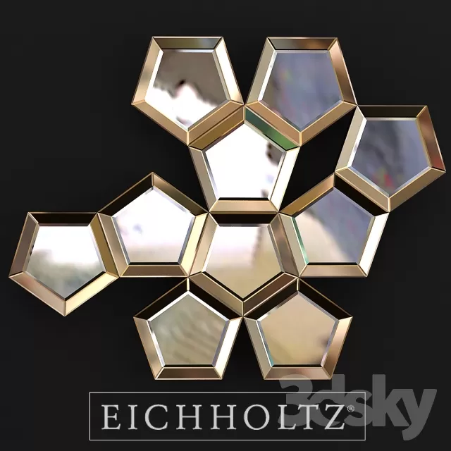 DECORATION – MIRROR 3D MODELS – 001