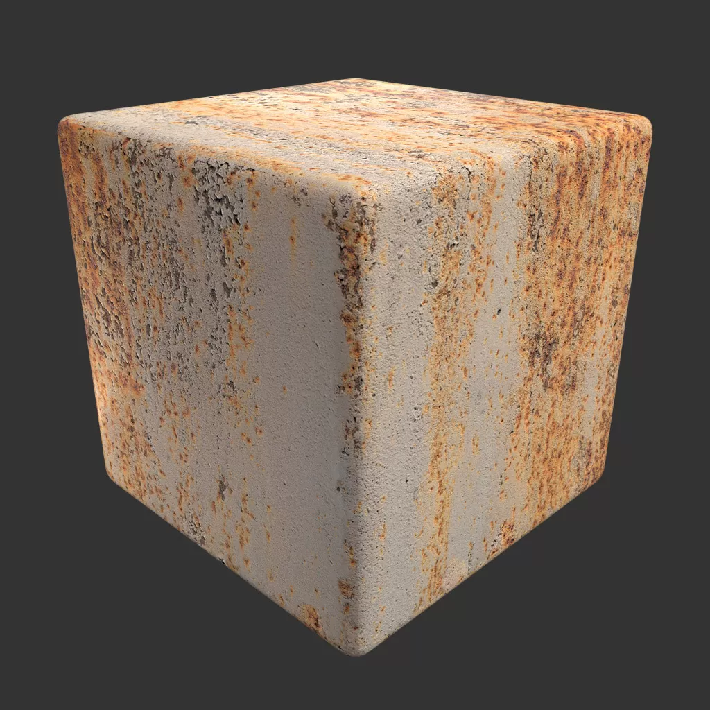 PBR TEXTURES – FULL OPTION – Rust Mixed On – 1010
