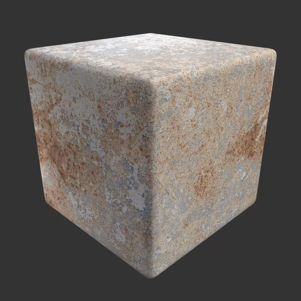 PBR TEXTURES – FULL OPTION – Rust Mixed On – 1018