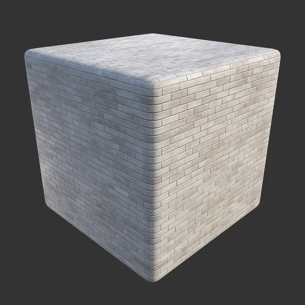 PBR TEXTURES – FULL OPTION – Bricks White Washed – 107 PBR TEXTURES – FULL OPTION – Bricks White Washed – 107