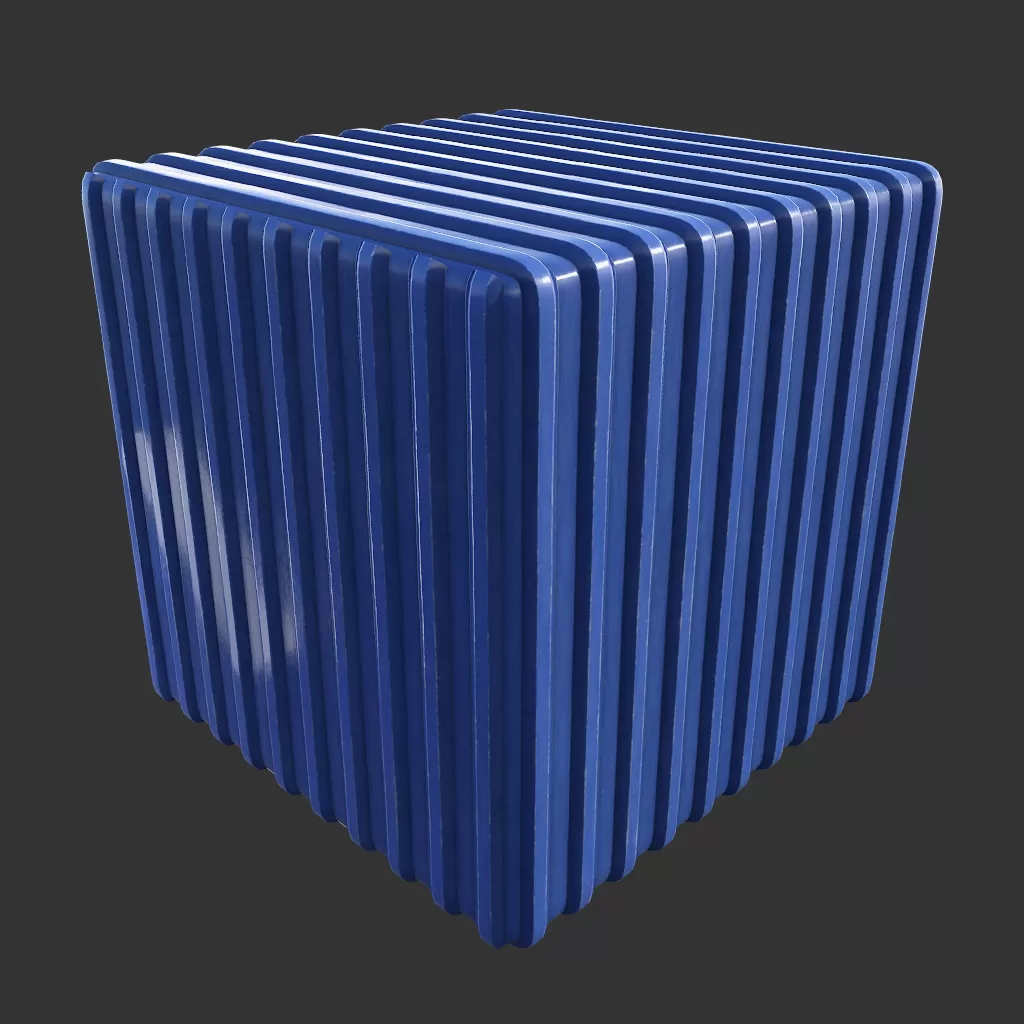 PBR TEXTURES – FULL OPTION – Shipping Container Blue – 1094