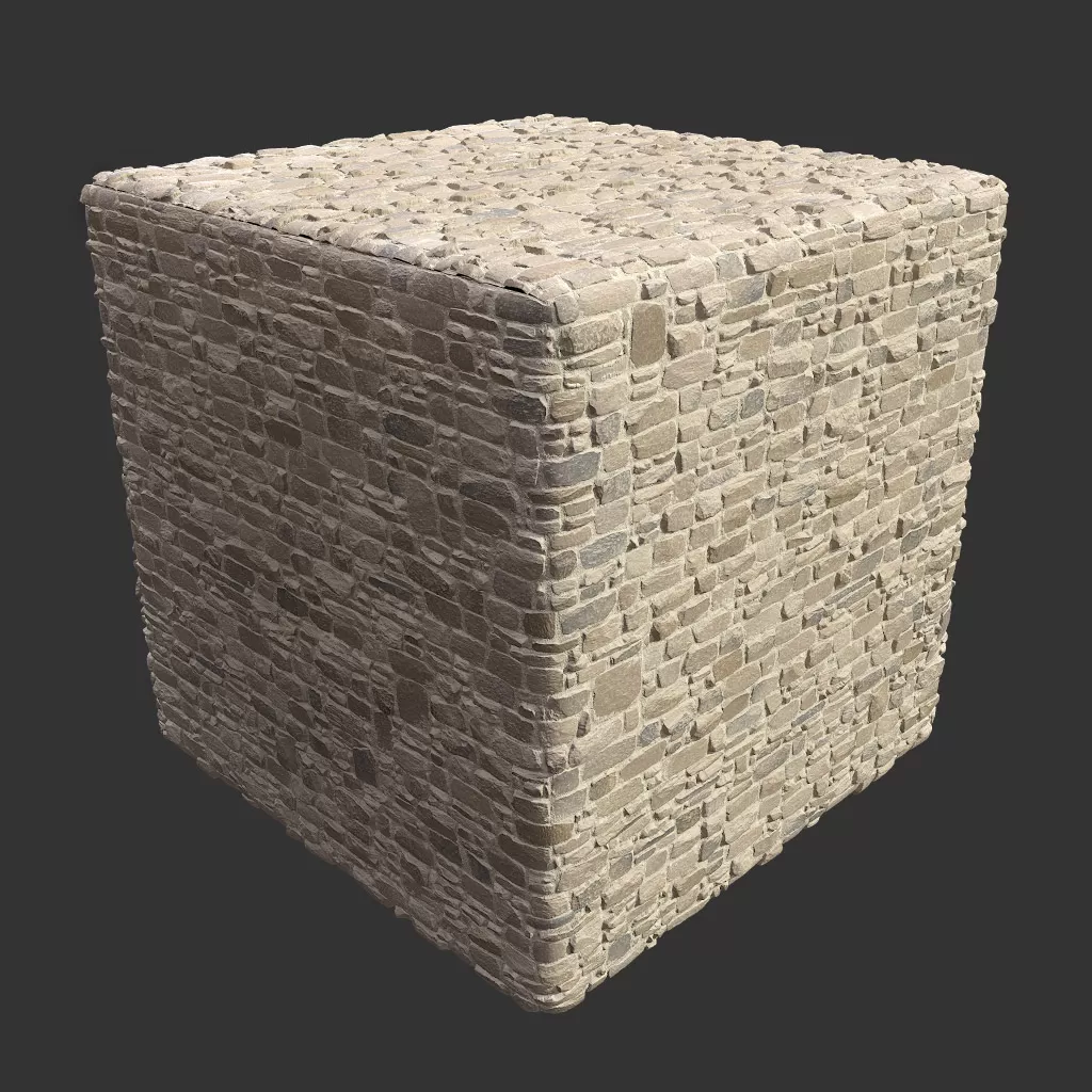 PBR TEXTURES – FULL OPTION – Stone Bricks Beige – 1126