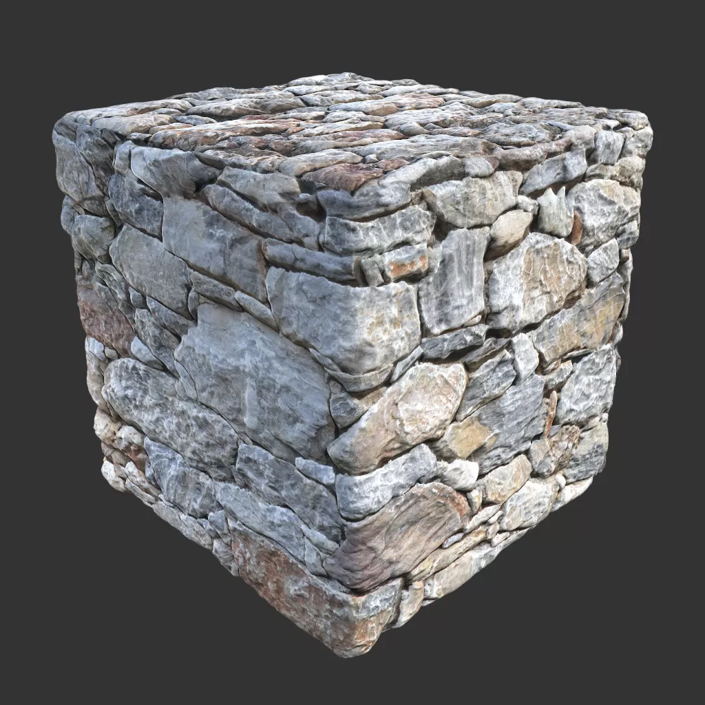 PBR TEXTURES – FULL OPTION – Wall Medieval  – 1234