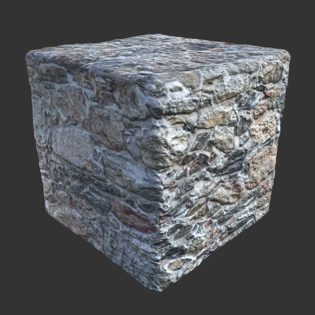 PBR TEXTURES – FULL OPTION – Wall Medieval  – 1242