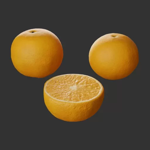 PBR TEXTURES – FULL OPTION – Fruit Oranges  – 1445