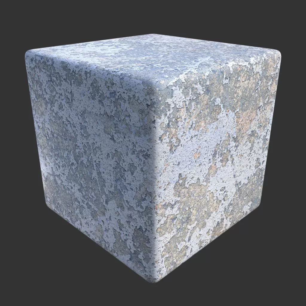 PBR TEXTURES – FULL OPTION – Chipped Paint  – 155