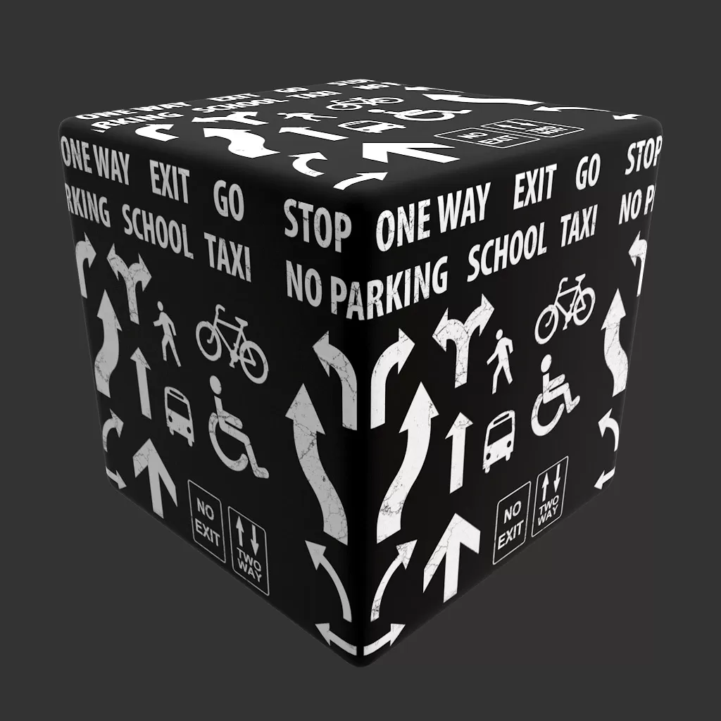 PBR TEXTURES – FULL OPTION – City Street Road – 228