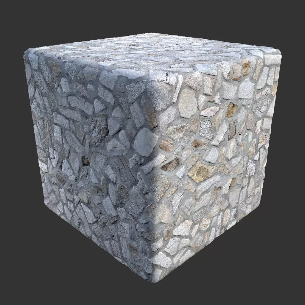 PBR TEXTURES – FULL OPTION – Cobblestone – 271 PBR TEXTURES – FULL OPTION – Cobblestone – 271