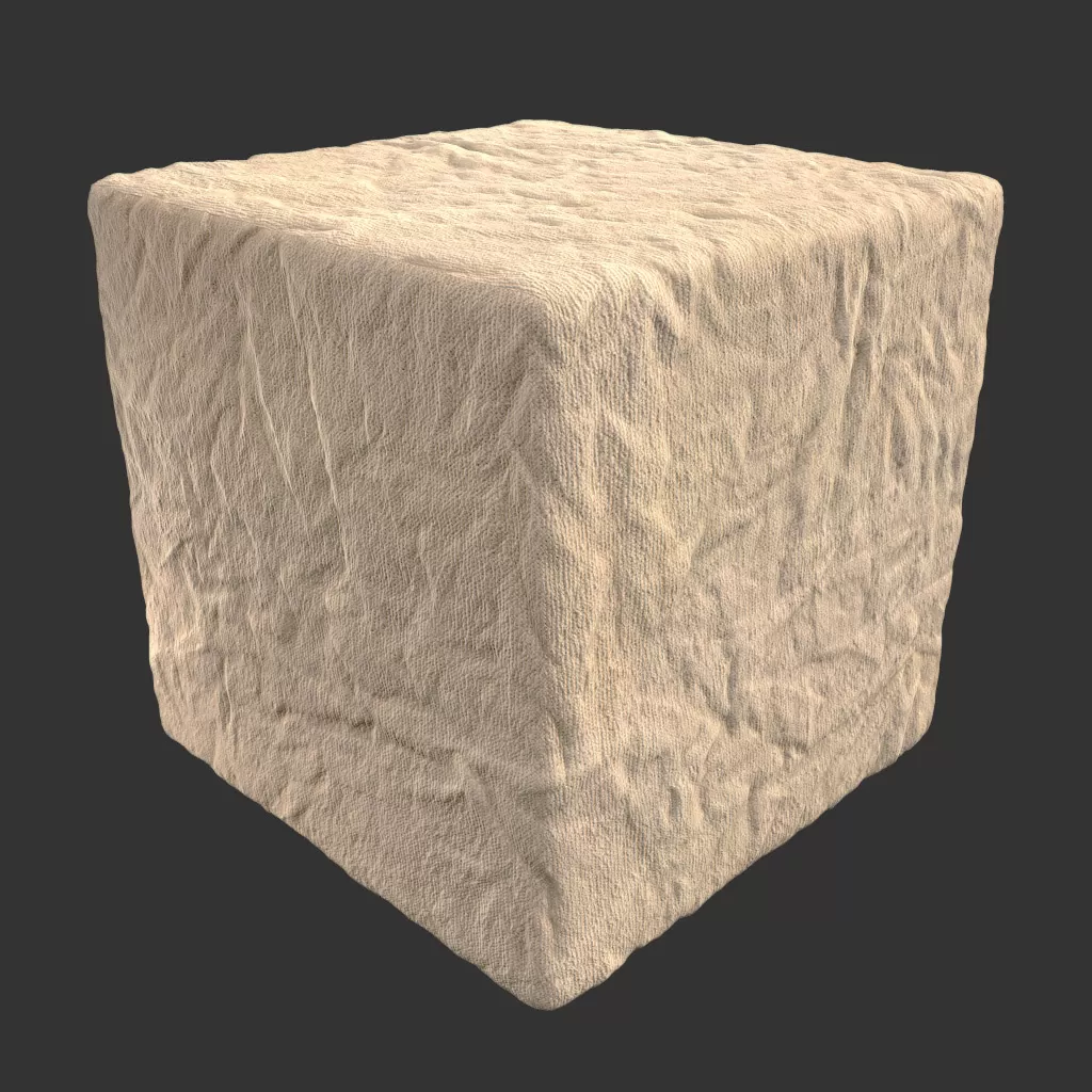 PBR TEXTURES – FULL OPTION – Fabric Wrinkled  – 450