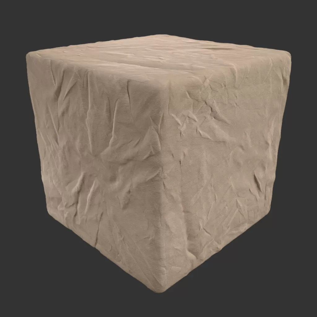 PBR TEXTURES – FULL OPTION – Fabric Wrinkled  – 453