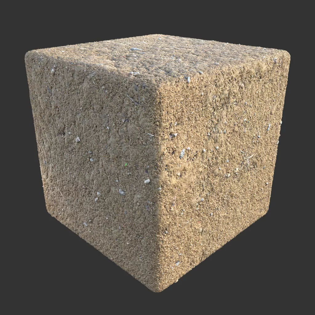 PBR TEXTURES – FULL OPTION – Ground Clay  – 532