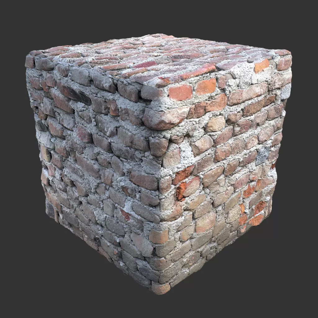 PBR TEXTURES – FULL OPTION – Bricks   – 061