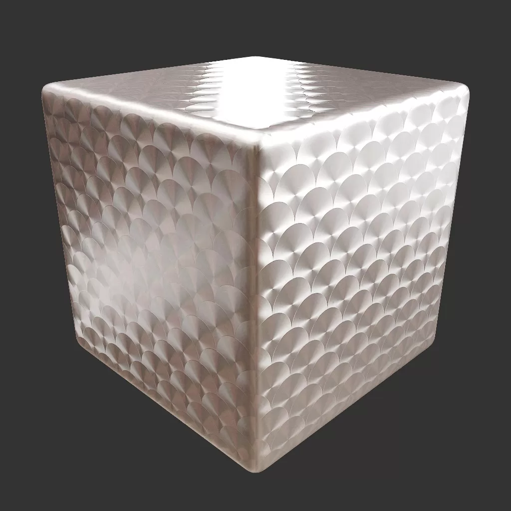 PBR TEXTURES – FULL OPTION – Metal Brushed Radial – 714