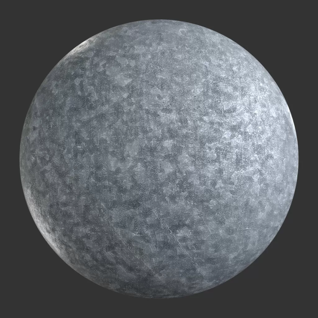 PBR TEXTURES – FULL OPTION – Metal Galvanized  – 746