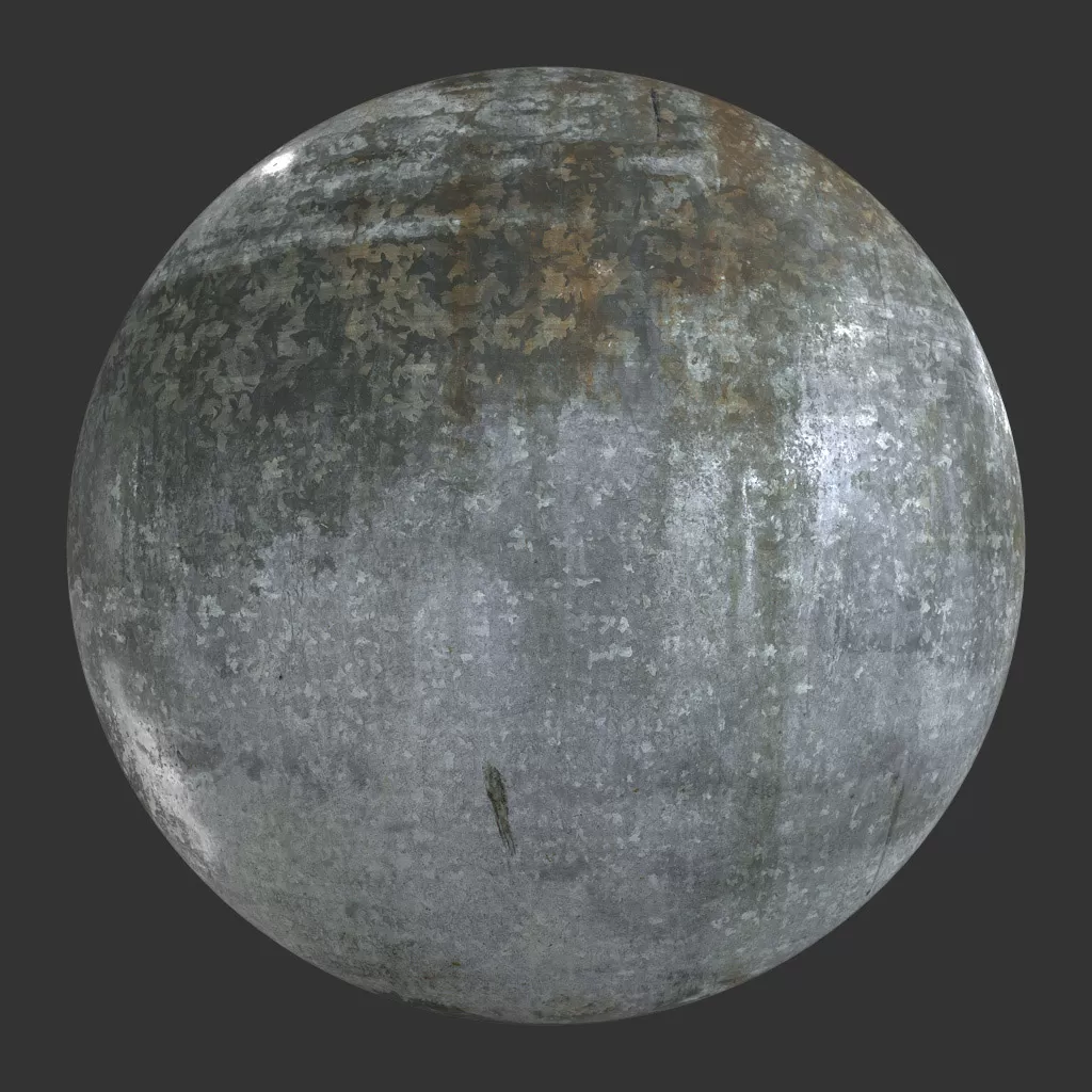 PBR TEXTURES – FULL OPTION – Metal Grime  – 760