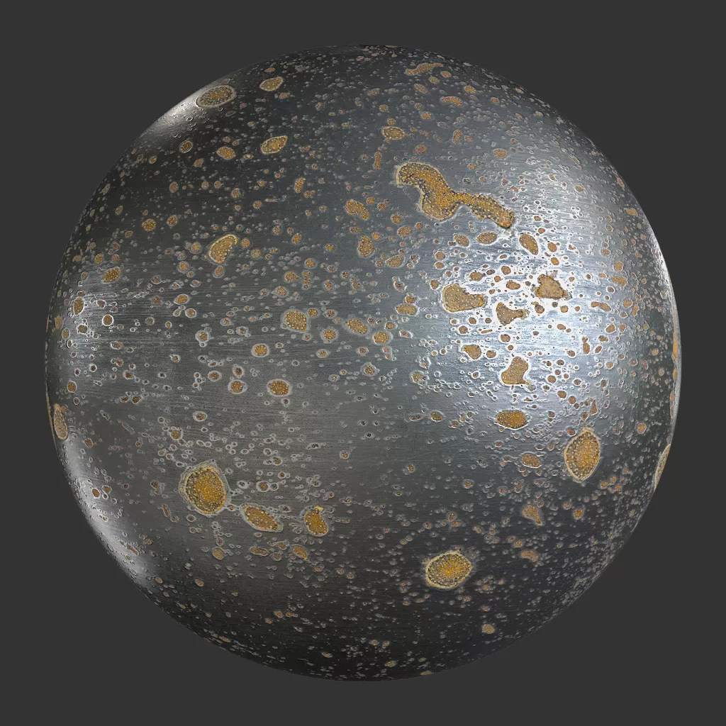 PBR TEXTURES – FULL OPTION – Metal Grime  – 770